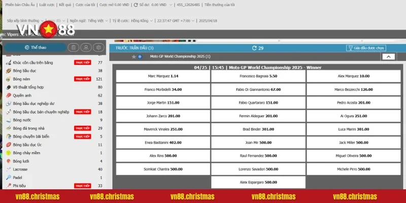 Đối tác cá cược thể thao hàng đầu trong ngành giải trí trực tuyến